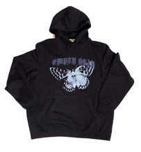 Načíst obrázek do prohlížeče Galerie, &quot;Dark Butterfly&quot; Hoodie Black
